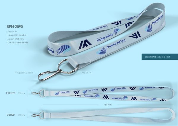 llavero porta tarjeta -lanyard- - Imagen 9