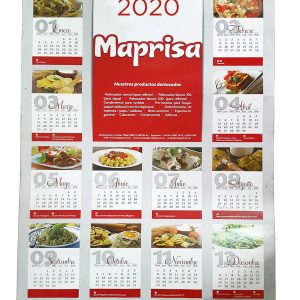 Calendario / Almanaque de Pared